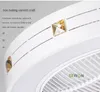 Ventilador de teto LED Light 550 milímetros Três cores escurecimento Fan Lamp Quarto Sala teto lâmpada pingente luzes com controle remoto