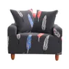 Gedrukte Sofa Cover Stretch Couch Cover, Sofa Slipcovers Stretch Fabric Seater voor Couches Elastische Force All Inclusive Full CoveredPrinted Sofa