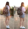 Nieuwe middelbare school rugzak met USB -oplaadport Schooltassen voor meisjes Travel Bag Book Bag Plusch Ball Big Girl Schoolbag Y1905303171876