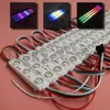 12V WS2811 5050 RGB LED Pixel Modül Işık Şerit Bant 3LE ADREABLED DREAM TAM RENK KULLANICI ENJEKSİYON LENS IP65 Reklam Kutusu Mektup İşareti için Su Geçirmez