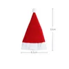 Weihnachtsdekoration 1PC Santa Hat Cup 6cm Mini Cover Geschenk DISKAUM MAVIDAD 20211