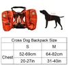 2019 Abnehmbarer Rucksack 2in1 Professionelles Hundegeschirr Für Mittelgroße Hunde Outdoor Training Camping Satteltasche