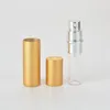 5ml Portable Mini aluminium bouteille de parfum rechargeable avec un aérosol Maquillage vide Conteneurs Avec Atomiseur pour Traveler RRA2873
