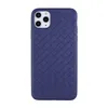 Custodia per cellulare Custodia protettiva in silicone intrecciato Ultra-sottile anti-caduta per Iphone 6s 7 8 Xr Xs 11 Pro Max Plus Custodia protettiva