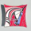 Taies d'oreiller en velours rouge, décoration de noël, housse de coussin en forme de cheval, pour la maison, le canapé, la chambre à coucher, la voiture, 322T