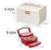 Grote Sieraden Verpakking Display Box PU Lederen Multi-Layer Sieraden Doos Ketting Cosmetische Jewel Case Upscale Organizer1