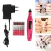 Máquina pulidora eléctrica para uñas, aparato de pluma para manicura, fresas, lijadora eléctrica para uñas, Kit de manicura y pedicura