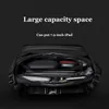 2020 Creative 3D Men Sac à bandoulière Antift Sac à écharpe Sac de messager imperméable USB Charges crossbody Short Trip Chest285b