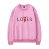 Мужские толстовки Bluza Pennywise Loser Lover Hoodie Мужские пуловеры Повседневные толстовки Los / ver Kpop с длинным рукавом Movie It Losers Club Толстовки Мужчины