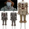 Halloween Mask Cloth Cosplay Movie It pennywise Mask Steven King's Latex Chapter Two Costume Clown Costumes Adult Kids2950