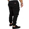 2019 Mens Pantaloni New Fashion Jogger Pantaloni Uomo Fitness Bodybuilding Pantaloni per corridori Abbigliamento Autunno Pantaloni sportivi Taglia S-3XL V200411