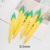 Penne a sfera 36 pz/lotto 0.5/0.7mm Cactus Mais Matita meccanica Carina Carota Disegno automatico Penna Scuola di scrittura Forniture Regalo di cancelleria