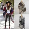 2019 Fashion Large Scarves Women Long Cashmere Winter Wool Blend Soft Warm Plaid Scarf Wrap Shawl Plaid Scarf5627002