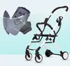 Klappe leichte Baby Kinderwagen für Flugzeugfahrten Ultraleichte Babywagen Kinderwagen für Kinder Neugeborene Pushtchair6421512