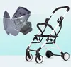 Opvouwbare lichtgewicht kinderwagen voor vliegtuigreizen Ultralight kinderwagen kinderwagens voor kinderen pasgeborenen kinderwagen6395646