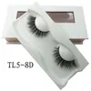 NOVO 15-25mm 3D Mink Lashes Entrecruzamento Falso Maquiagem Cílios crueldade livre Mink cílios Cílio Extensão reutilizável 100% Mink cabelo Lashes