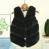 6 cores crianças Plush Colete Crianças Moda bonito Jacket Fur Vest Outwear bebê aquecido Outfits Crianças Designer Vestuário Meninas M510