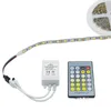 Светодиодный контроллер ИК 24key LED Цвет терморегулятор DC12-24V для двойного цвета 5050 SMD LED Strip