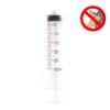 Jeringa de plástico desechable de 30 ml con aguja para laboratorio y herramienta de inyección de usos múltiples, aguja dispensadora de punta roma de 1,5 pulgadas y 14G con luer lock