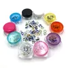 10PCS/SET Glass Daisy pipe Screen for Glass Hand Smoke Pipes Bowl Hole With Container Polychromatic Pyrex Flower Nail Bongs Ash Catcher Smoking Accessories