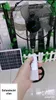 Ventilador solar eco 24000mAh 25W 10 F￣ de refrigera￧￣o de engrenagem ventilador el￩trico Air Cooler para Office302q ao ar livre