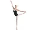 Blauer Gymnastik-Ballettrock für Erwachsene, Training, Tanzbekleidung, Wettkampfkleid für Damen, Bühnenauftritt, Übungstrikots