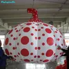 Mall Trendy Pumpkin Hanging Decor Spotted Pumpkin Custom Inflatable Speckled Balloon with Spot for Event