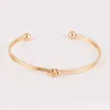 Classic Arrow Knot bangle Round Crystal Gem Cuffs Multilayer Adjustable Open Bracelet Set Women Fashion Party Jewelry Gift drop ship
