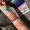 Najnowszy Paleta Eyeshadow Piękno Glazed Makijaż 18Colors Eye Shadow Paleta Tajemniczy Eyeshadow Wysokiej Jakości DHL Wysyłka