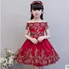 Abito per bambini Dress Dress Girl Girl Flower Girl Costumi Birthday Birthday Host Abito da sera Patwalk