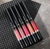 2 in 1 Matte Liquid Lip Lipsick Liner Long Lasting Pigments Nude Color Lip Gloss Pen Makeup Cosmetics bea158 HANDAIYAN3684175