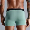 Homens Underwear Modal 3D Homens Underpants Pure Boxer Respirável confortável E6661