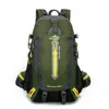 Ny utomhussportsresor ryggsäck 40L Riding Mountaineering Climbing Hikking Bag Män Kvinnor Ryggsäck Stor kapacitet Vattentät