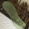 La più recente pietra di giada naturale Guasha Gua Sha Board forma S Massaggio Massaggiatore per le mani Rilassamento Strumento di bellezza per l'assistenza sanitaria