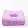 Manufacturers wholesale microfiber small squares can not lose hair strong absorbent children wipes face towel spot direct sales can be custo