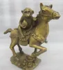 Vieux marteau manuel en cuivre rare de Chine singe porte-bonheur la statue d'un cheval