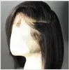 Frente do laço perucas de cabelo humano para preto feminino curto bob peruca natrual pré arrancado nós descorados peruca de renda reta meio part9801274