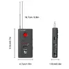 Draadloze RF-signaaldetector CC308 Multi-functie Camera Bug GSM Alarmsysteem WIFI GPS Laser 1 MHz-6.5GHz Range Verstelbare gevoeligheid