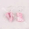 10Pairs 10-25mm 자유형 염색 컬러 브라질 마노 Druzy Geode 귀걸이 Raw Rough Drusy Quartz 크리스탈 클러스터 Dangle Statement Earrings