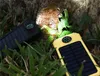 Hurtownia -20000mAh Solar Power Bank Charger Zewnętrzna bateria zapasowa z polem detalicznym dla iPhone iPad Samsung Telefon komórkowy