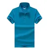 Регулярная новая повседневная рубашка поло для мужчин бренд одежда мода бизнес сплошной рубашку сплошной футболкой с коротким рукавом дышащая камизация Polo Masculina Trend