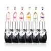 6 Farben Feuchtigkeitscreme Langlebige Jelly Flower Lippenstift Make -up Temperatur Farbe ändern Lippen Schuld 60pcs1599593