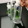 Smoking Pipes Aeecssories Glass Hookahs Bongs New Crown Silent Filter Glass Water Smoke Bottle