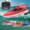 Radio Remote Control Twin Motor High Speed ​​Boat RC Racing Children Outdoor Racing Boat Y200317296A1246139