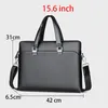 15,6 polegadas Homens Pastas Advogado Laptop Couro Bolsa Vintage Shoulder Briefcase Masculino computadores Malas Casual Homens Escritório portátil Saco novo