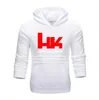 2019 Fshion sweat à capuche pour hommes HK Heckler Koch armes à feu sans compromis homme pré-coton sweats à capuche couleur hommes veste cou Sweatshirts1