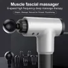 EMS Massage Gun Cordless Rechargeable Muscle Stimulator Deep Tissue Massager Device Body Relaxation Slimming Shaping Pain Relief
