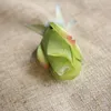 10 шт. / Лот 4,5 см Silk Rose Heads Bud Искусственные Цветы Украшение Дома Свадебные Украшения Поддельные Цветочные Расположение DIY Венок Цветочная Стена