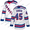 Personnel New York Rangers 10 Artemi Panarin Jersey Nom Nom Nom Men Femmes Jeunes Jeunes Kid Bleu Troisième Blanc Kreider Lundqvist Kakko Skjei