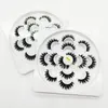 7 Pairs False Eyelashes 3D Mink Eyelashes 5D Lashes Handmade eye makeup Faux Eyelashes Natural Thick Soft Eyelash 36 Styles Lotus plate